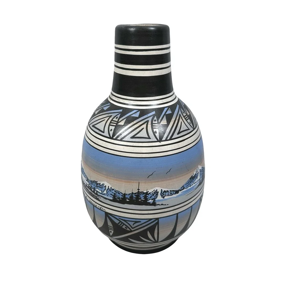 Nelson M. Navajo hand painted